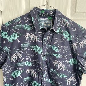 Hunting blue Hawiai shirt